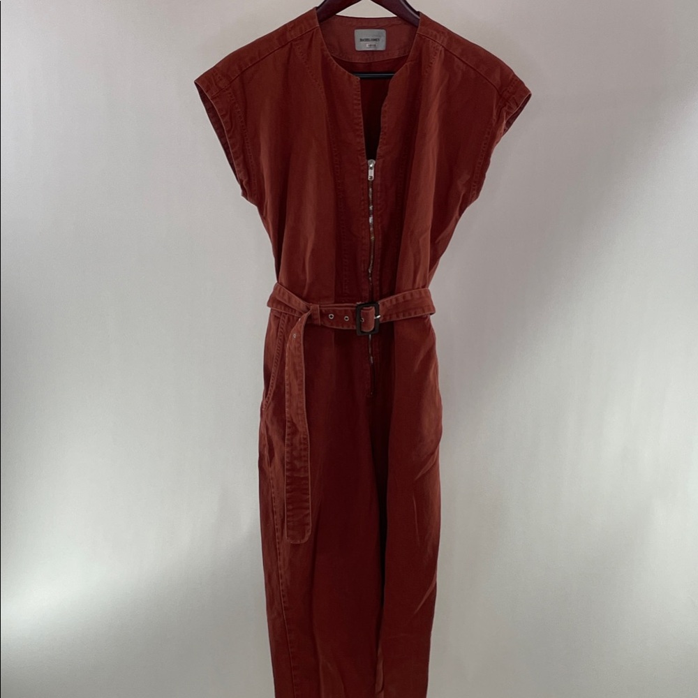 Rachel Comey Ranks Belted Jumpsuit in Terracotta, 4 - Picture 12 of 16